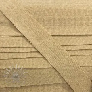 Kantelastik matt 20 mm beige