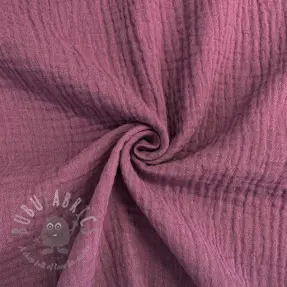 Dubbelgasväv/muslin purple ORGANIC