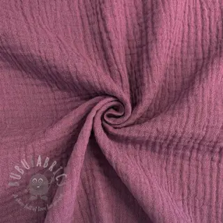 Dubbelgasväv/muslin purple ORGANIC