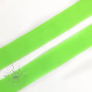Kantelastik matt 20 mm neon grön