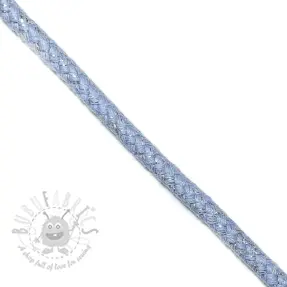 Lurexsnöre 10 mm light blue