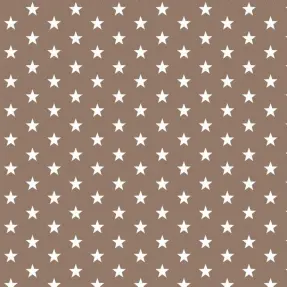 Bavlnená látka Petit stars taupe