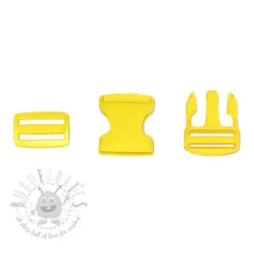 Njurspänne 38 mm yellow