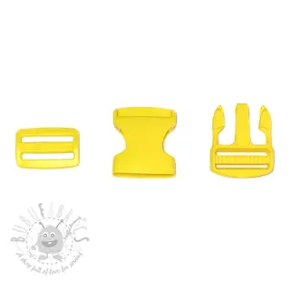 Njurspänne 38 mm yellow