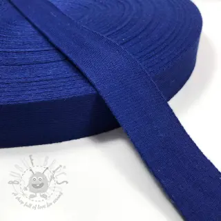 Gjordband bomull 4 cm cobalt