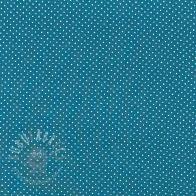 Bomullstyg Petit dots indigo