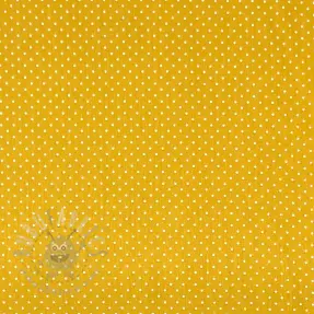Bomullstyg Petit dots ochre