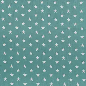 Bavlnená látka Petit stars fresh sage