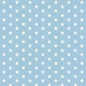 Bavlnená látka Petit stars light blue