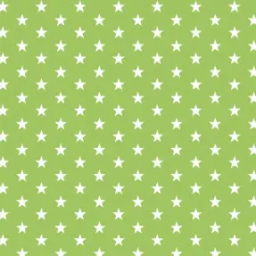 Bavlnená látka Petit stars lime