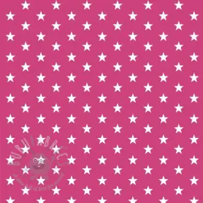 Bomullstyg Petit stars pink