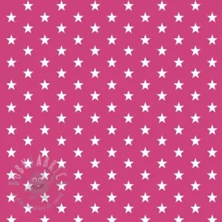 Bomullstyg Petit stars pink