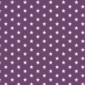 Bavlnená látka Petit stars purple