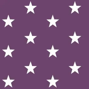 Bavlnená látka Stars purple