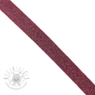 Snedslå LUREX dark pink