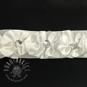 Satinband Crystal cream