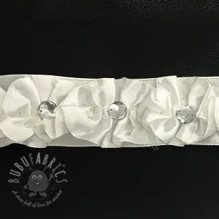 Satinband Crystal cream