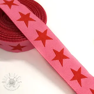 Band Stars pink/red