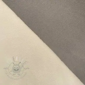 Konstläder mocka ALASKA ecru/taupe
