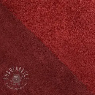 Konstläder mocka ALASKA griotte/bordeaux