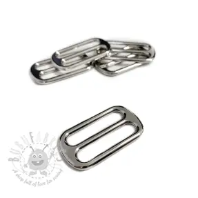 Justerspänne 25 mm silver