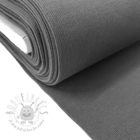 Ribbstickat RIB anthracite ORGANIC