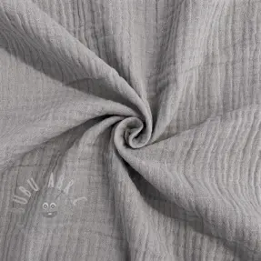 Dubbelgasväv/muslin grey