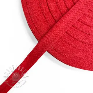 Kypertband bomulls 15 mm red