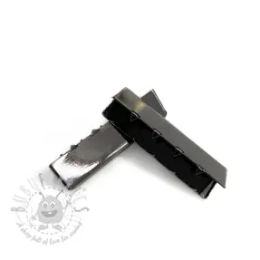 Metalländbeslag 40 mm anthracite