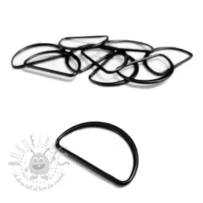 Halvring 40 mm black