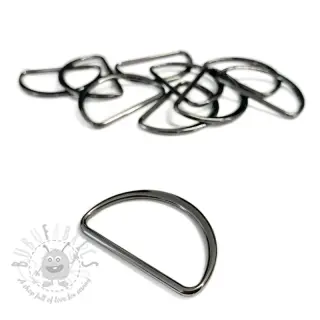 Halvring 40 mm anthracite