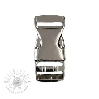 Metallspänne Treudd 25 mm silver