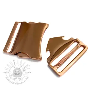 Metallspänne Treudd 40 mm copper