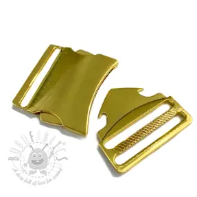 Metallspänne Treudd 40 mm gold