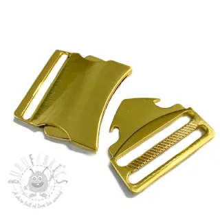 Metallspänne Treudd 40 mm gold