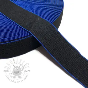 Slätt resårband 4 cm Rim cobalt