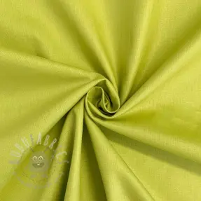Bomullspoplin old lime