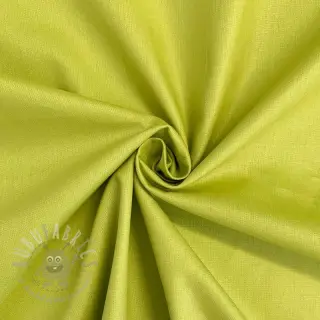Bomullspoplin old lime
