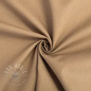 Bomullspoplin taupe