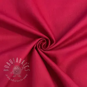 Bomullspoplin cerise