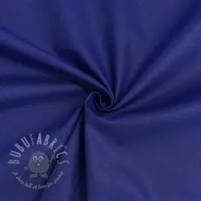 Bomullspoplin dark cobalt