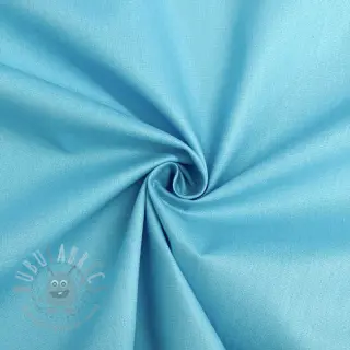 Bomullspoplin sky blue