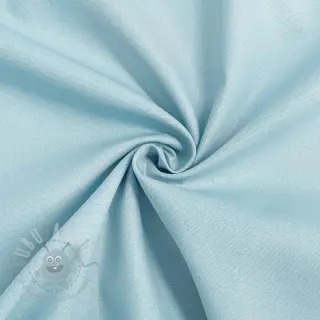 Bomullspoplin light blue