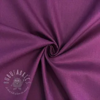 Bomullspoplin dark purple