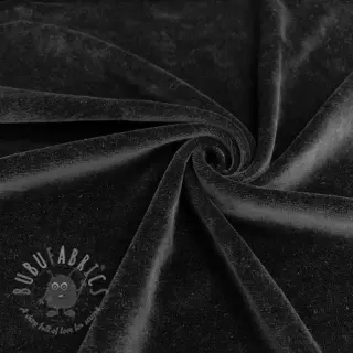 Babyplysch black