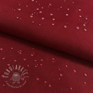 Vindtyg med vattenavvisande behandling dark red