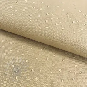 Vindtyg med vattenavvisande behandling beige