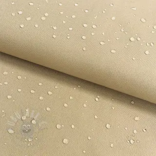 Vindtyg med vattenavvisande behandling beige