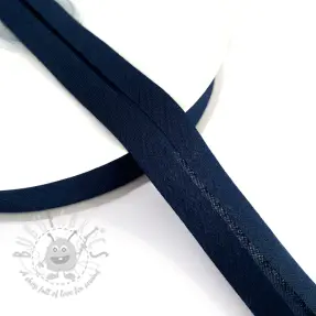 Kantremsa bomull dark blue
