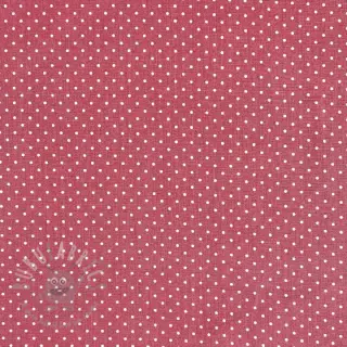 Bomullstyg Petit dots blush